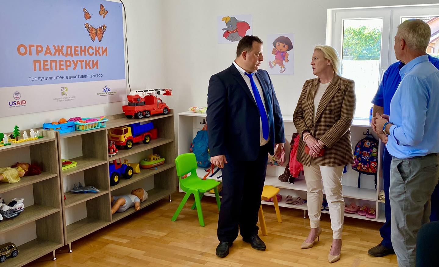 Opening of a new preschool educational center "Ograzden Butterflies" in Radovo village, Bosilovo municipality