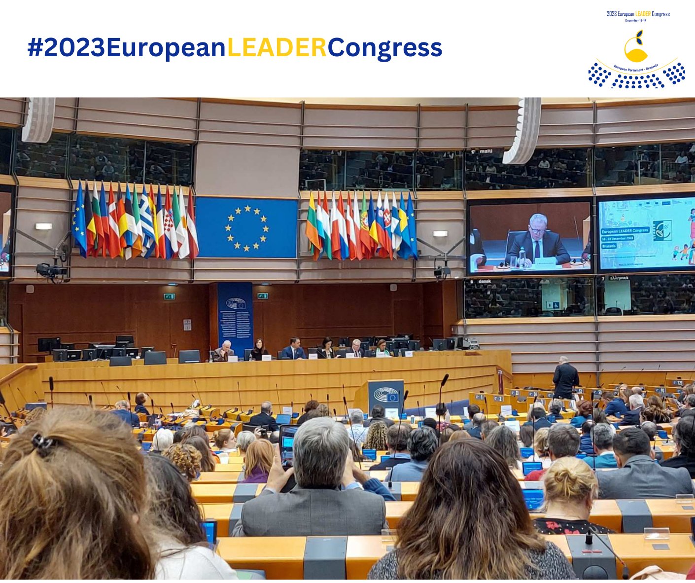 Participation in the European LEADER Congress in the European Parliament